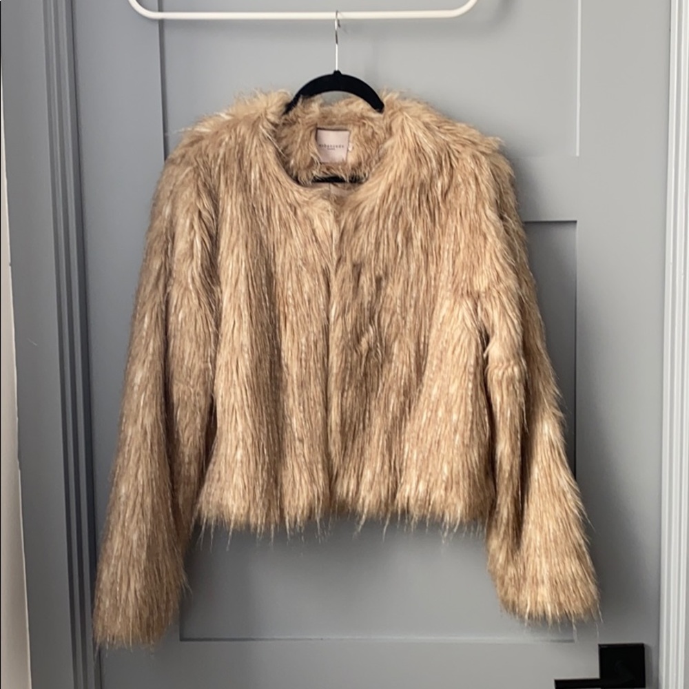 Faux fur Urban Code jacket/coat size 14